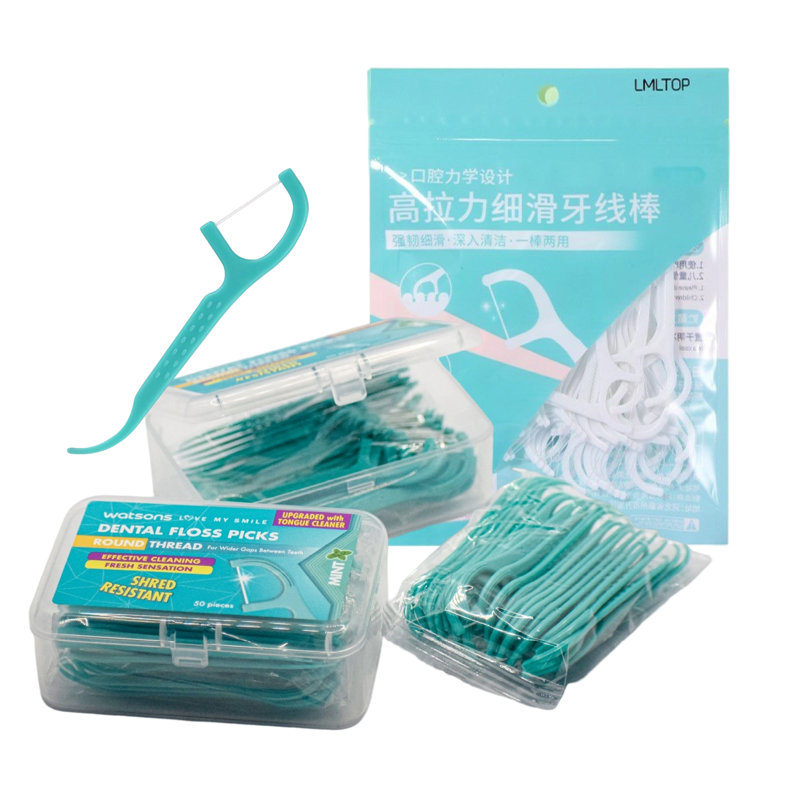 Chỉ nha khoa Watsons Round Thread Dental Floss Picks Thái Lan