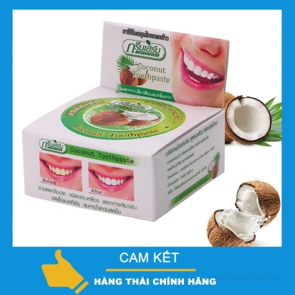 Bộ kem đánh răng thảo dược thơm miệng trắng răng  Herbal Clove Toothpaste + Coconut Toothpaste ảnh 4