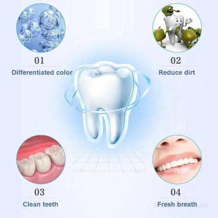Bộ kem đánh răng thảo dược thơm miệng trắng răng  Herbal Clove Toothpaste + Coconut Toothpaste ảnh 5