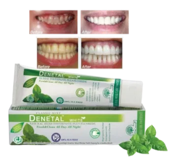 Ảnh sản phẩm Kem đánh răng thảo mộc tự nhiên Denétal White Plus Fluoride  1
