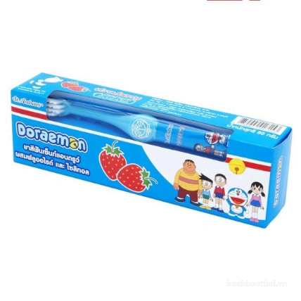 Bộ kem đánh răng trẻ em St. Andrew phiên bản Doraemon kèm bàn chải  ảnh 10