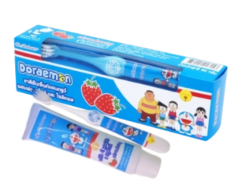 Ảnh sản phẩm Bộ kem đánh răng trẻ em St. Andrew phiên bản Doraemon kèm bàn chải  1