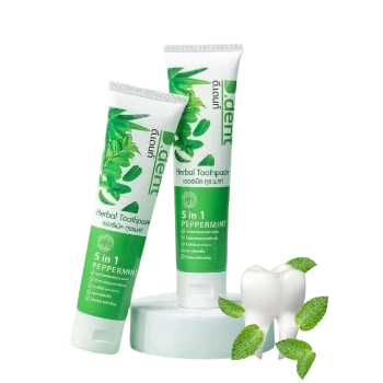 Ảnh sản phẩm Kem đánh răng thảo dược D.Dent hương bạc hà 5 trong 1  1