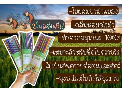 Nhang sả đuổi muỗi 7 màu Thái Lan ảnh 6