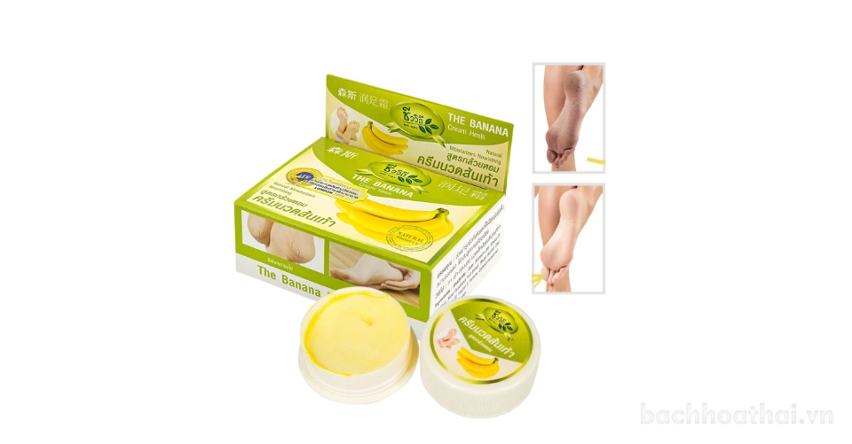 Kem trị nứt gót chân, tay Bioway Banana Cream Heels