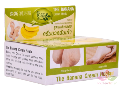 Kem trị nứt gót chân Banana Cream Heels ảnh 1