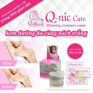 Kem trị thâm Q-Nic Care Whitening Underarm cream ảnh 5