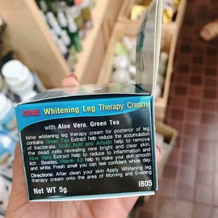 Kem làm trắng mông Isme Whitening LEG Therapy Cream ảnh 3