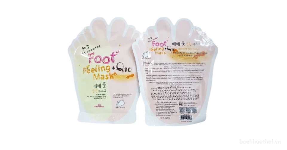 Mặt nạ bàn chân Foot peeling mask + Q10 Thái Lan