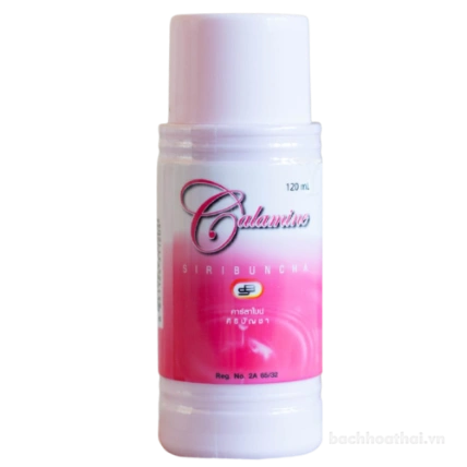 Lotion giảm kích ứng, ngứa, cháy nắng trên da Calamine Siribuncha Thái Lan ảnh 1