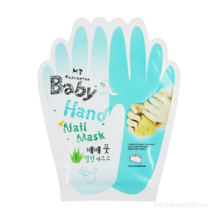 Mặt nạ ủ dưỡng da tay và móng Baby hand nail mask ảnh 3