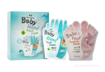 Mặt nạ ủ dưỡng da tay và móng Baby hand nail mask ảnh 9