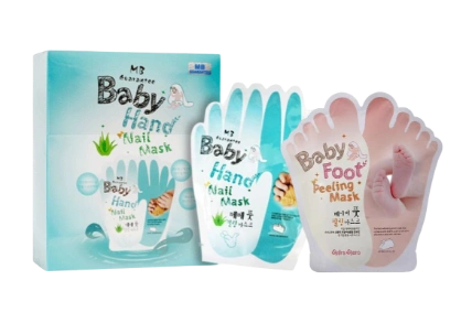 Mặt nạ ủ dưỡng da tay và móng Baby hand nail mask ảnh 1