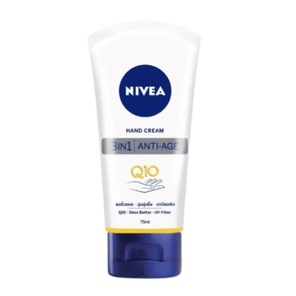 Dưỡng da tay chống nắng Nivea Hand Cream 3 in 1 Anti-age Q10 ảnh 1