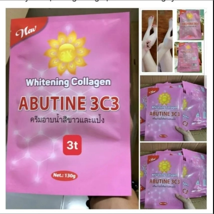 Whitening collagen abutine 3C3 giúp làn da bạn trắng hồng ảnh 4