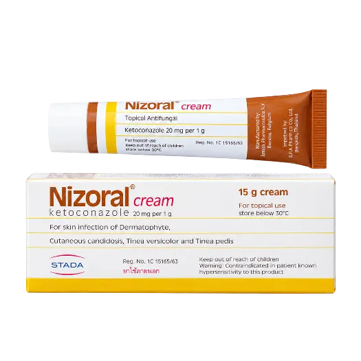 Ảnh sản phẩm Thuốc trị nấm, ngứa, lang ben Nizo ral Cream Ketoconazole Thái Lan 1