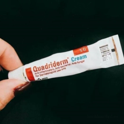 Kem bôi nấm ngứa vẩy nến viêm da Quadriderm Cream 5G ảnh 8