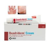 Ảnh sản phẩm Kem bôi nấm ngứa vẩy nến viêm da Quadriderm Cream 5G 1