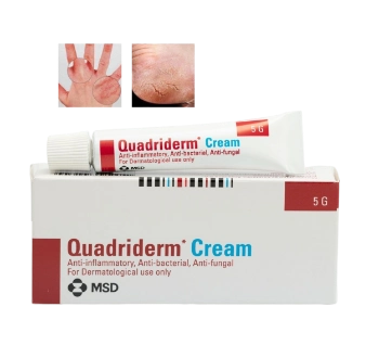 Ảnh sản phẩm Kem bôi nấm ngứa vẩy nến viêm da Quadriderm Cream 1