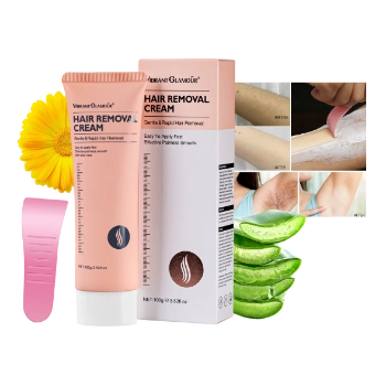 Ảnh sản phẩm Kem tẩy lông Vibrant Glamour Hair Removal Cream dưỡng ẩm làm dịu da 1