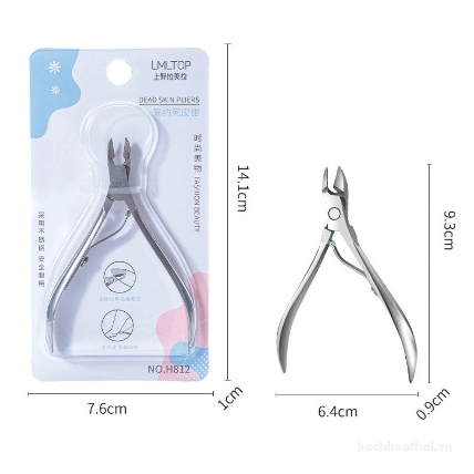 Set kìm, dũa cắt tỉa, chăm sóc móng thép không gỉ LMLTOP ảnh 11