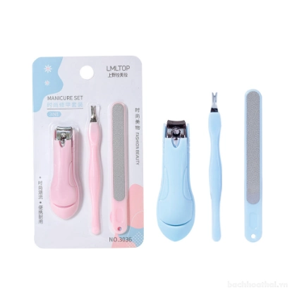 Set kìm, dũa cắt tỉa, chăm sóc móng thép không gỉ LMLTOP ảnh 12