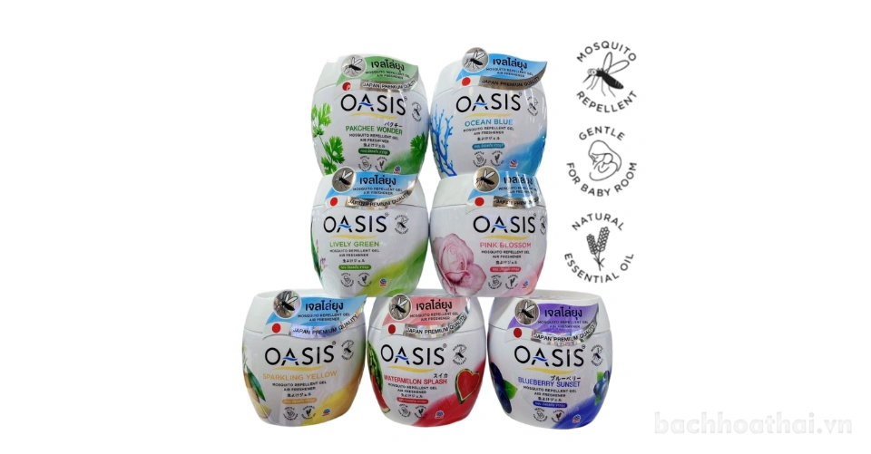 Sáp thơm đuổi muỗi OASIS Mosquito Repellent Del