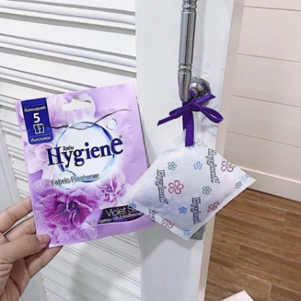 Túi thơm hương hoa đậm đặc Hygiene Fabric Freshener Thái Lan ảnh 6