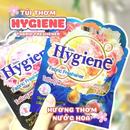 Túi thơm hương hoa đậm đặc Hygiene Fabric Freshener Thái Lan ảnh 17