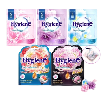 Túi thơm hương hoa đậm đặc Hygiene Fabric Freshener Thái Lan ảnh 1