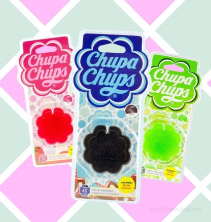 Sáp thơm treo xe hơi điều hòa không khí Chupa Chups Car Air Freshener ảnh 8