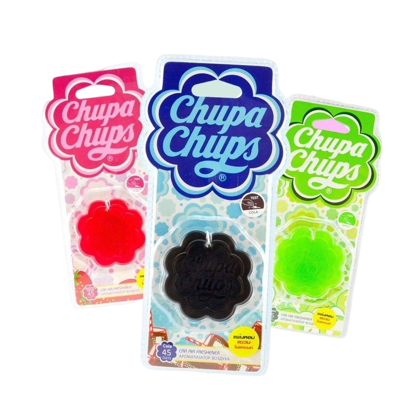 Sáp thơm treo xe hơi điều hòa không khí Chupa Chups Car Air Freshener