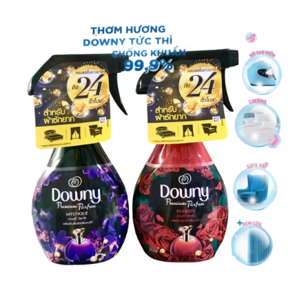 Xịt khô diệt khuẩn 99,9% cho sofa vải hương nước hoa Downy Thái Lan ảnh 1
