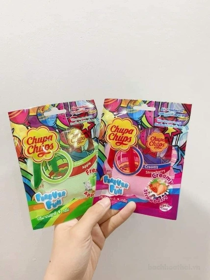 Túi thơm Chupa Chups Air Freshener Thái Lan hương kẹo trái cây (đủ 2 mùi) ảnh 3