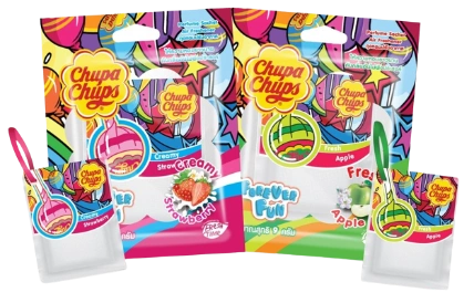 Túi thơm Chupa Chups Air Freshener Thái Lan hương kẹo trái cây (đủ 2 mùi) ảnh 1