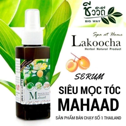 Xịt tóc ngăn gãy rụng kích mọc tóc serum Mahaad Lakoocha Thái Lan ảnh 11