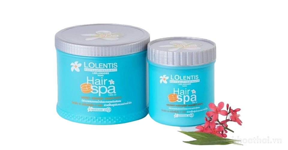 Ủ tóc mềm mượt Lolentis Hair SPA Leelawadee Nano 500 ml