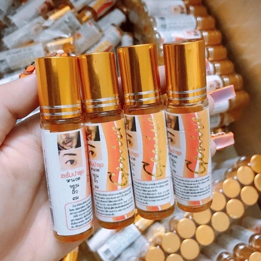 Serum kích mọc lông mi, chân mày, râu, tóc Genive Thái Lan