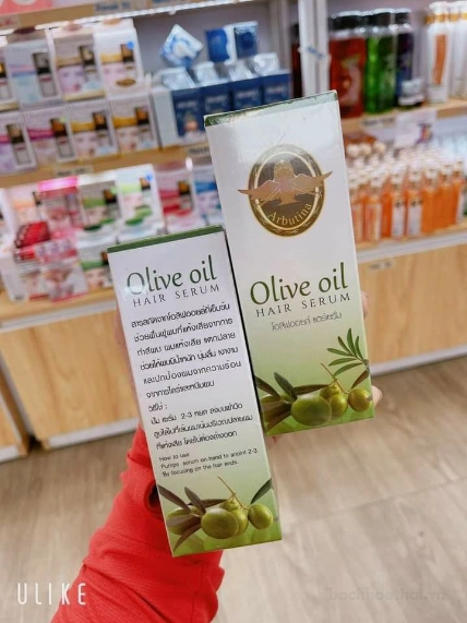 Dầu Ô liu dưỡng tóc ngăn hư tổn rụng tóc Arbutina Olive Oil Hair Serum Thái Lan ảnh 5