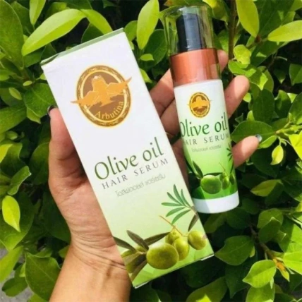 Dầu Ô liu dưỡng tóc ngăn hư tổn rụng tóc Arbutina Olive Oil Hair Serum Thái Lan ảnh 8