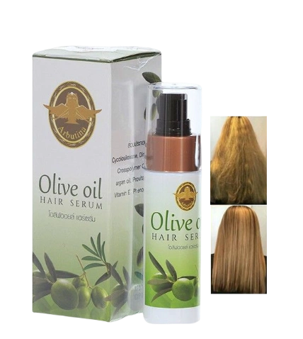 Dầu Ô liu dưỡng tóc ngăn hư tổn rụng tóc Arbutina Olive Oil Hair Serum Thái Lan ảnh 1