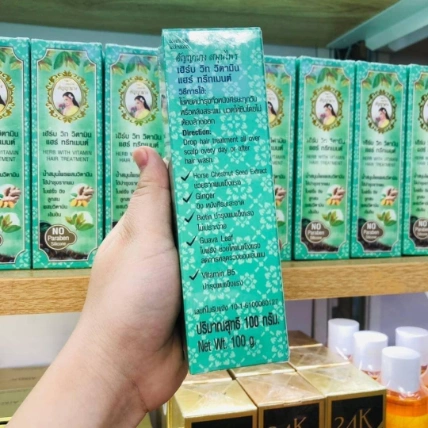 Tinh chất kích mọc tóc, hói đầu Anyanang Herb With Vitamin Hair Treatment Thái Lan ảnh 7