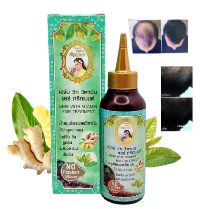 Tinh chất kích mọc tóc, hói đầu Anyanang Herb With Vitamin Hair Treatment Thái Lan ảnh 1