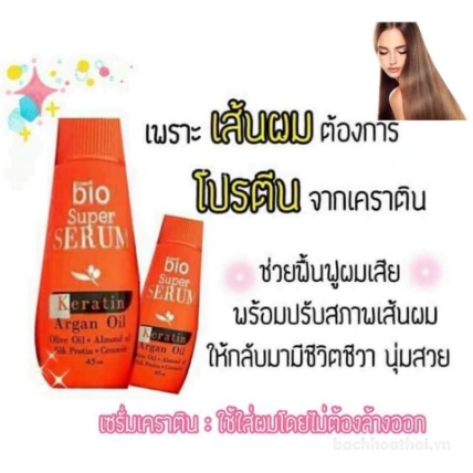 Dưỡng tóc Green Bio Super Serum Keratin Argan Oil Thái Lan ảnh 13