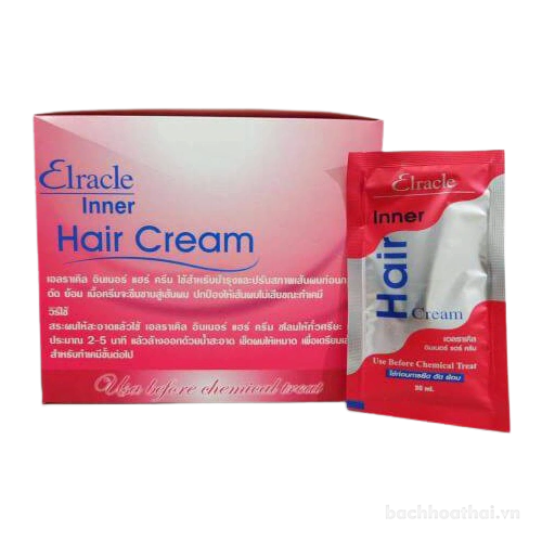 Kem ủ dưỡng tóc uốn duỗi nhuộm Elracle Inner Hair Cream Elracle Inner Hair  Cream