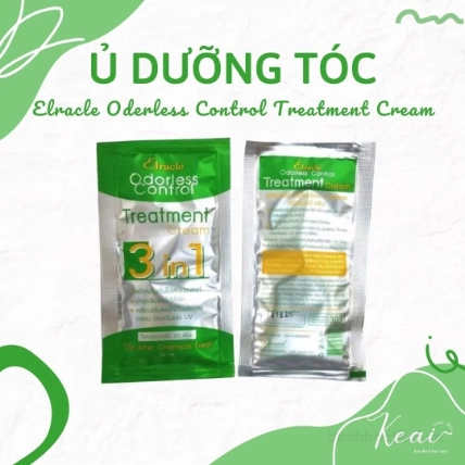 Kem ủ tóc khử mùi dưỡng tóc chống UV Elracle Odourless Control Treatment Cream 3 In 1 ảnh 13