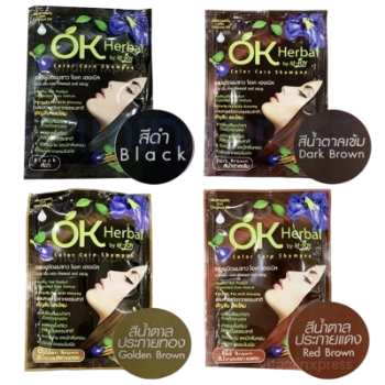 Ảnh sản phẩm Dầu gội nhuộm màu tóc thảo dược OK Herbal Color Care Shampoo 1