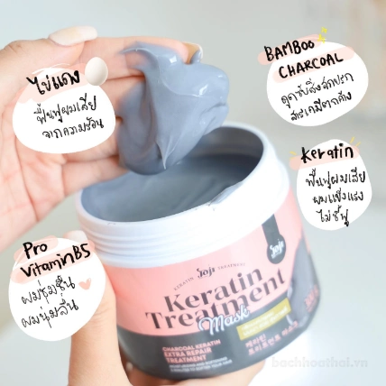 Mặt nạ ủ dưỡng tóc than tre Joji Secret Young Keratin Treatment Mask ảnh 21
