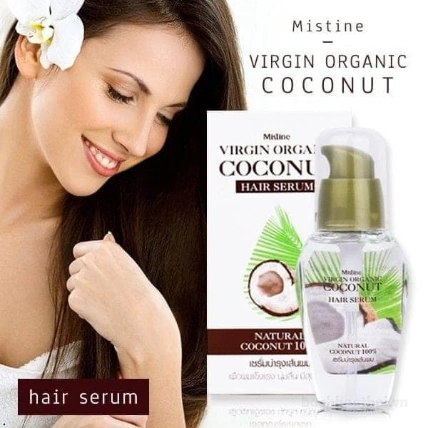 Serum dưỡng tóc tinh chất dầu dừa hữu cơ Mistine Virgin Organic Coconut ảnh 4