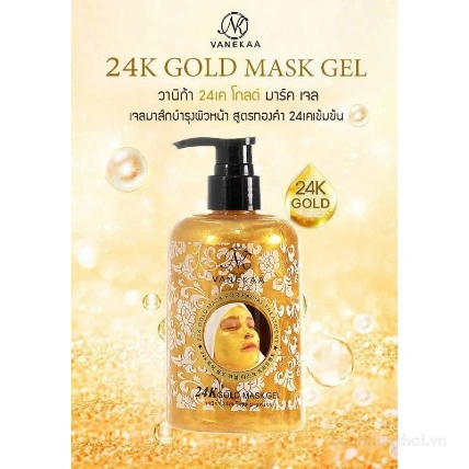 Mặt nạ vàng dạng Gel Vanekaa 24K Gold Mask Gel Thái Lan ảnh 5